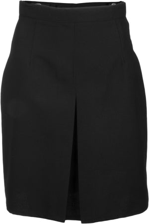 A-Line Inverted Pleat Adjustable Skirt - Front