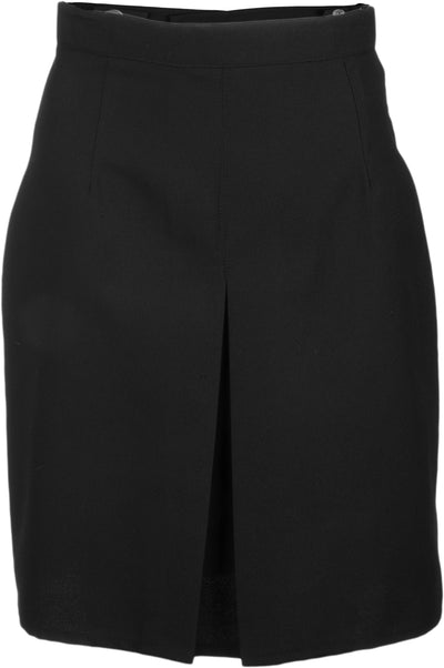 A-Line Inverted Pleat Adjustable Skirt - Front