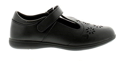 Girls Buckle My Shoe TBar Flower Shoe