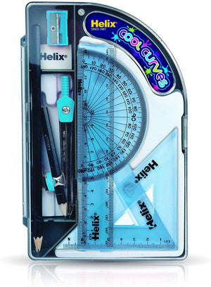 Cool Curves Maths Set (Assorted Colours)