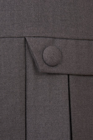Pinafore - Heart Zip