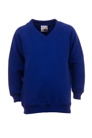 Sweat V-Neck 50% Poly / 50% Cotton