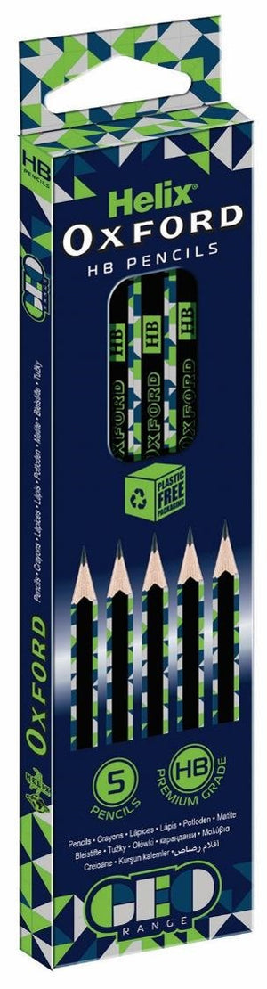 Oxford Geo HB Pencils x 5