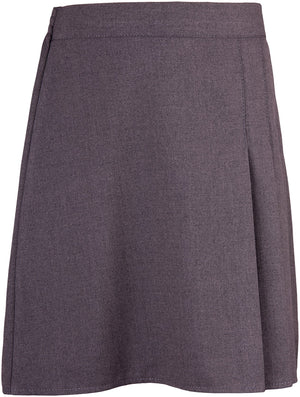 3 Side Pleat Elastic Skirt - Front