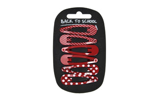 Assorted Pattern Hair Clips