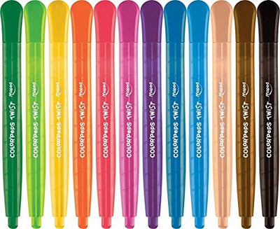 Maped Color Peps Twist Colouring Crayons (Pack of 12)