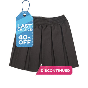 Front Pleated with Pocket - Elastic Back Skirt